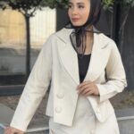 کت و دامن کتان