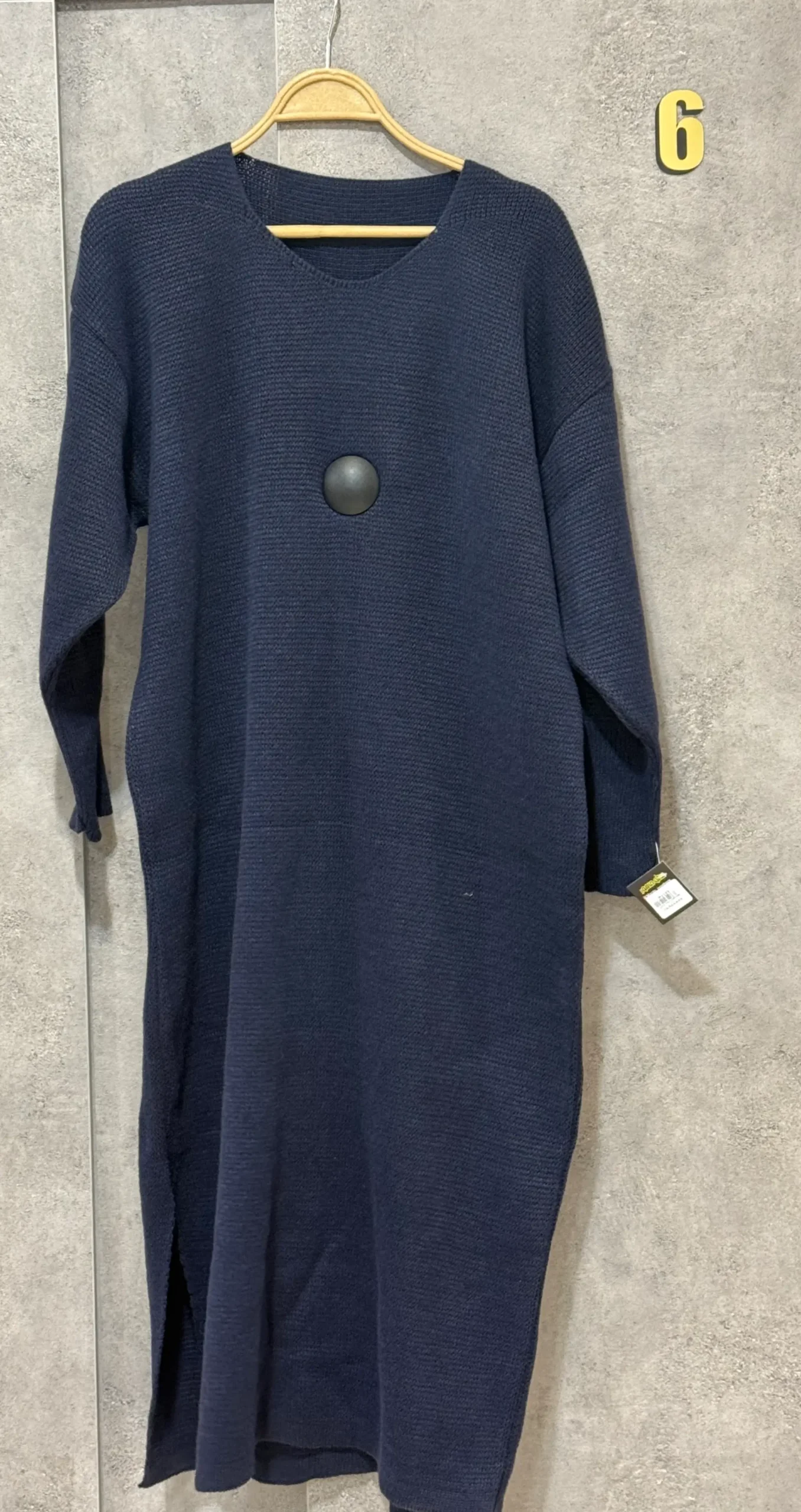 کفتان بافت ساده سورمه ایی