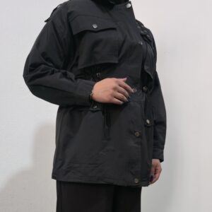 کاپشن کتان دوجیب