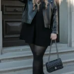 مدل مانتو مشکی برای افراد چاق