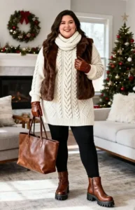 مدل مانتو گرم برای افراد چاق