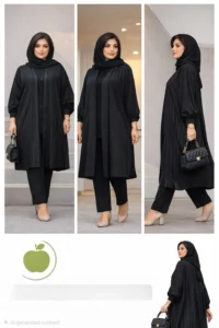 مانتو مناسب فرم بدن سیبی