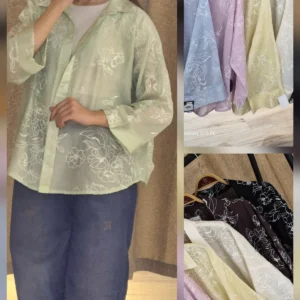 شومیز گل گچی