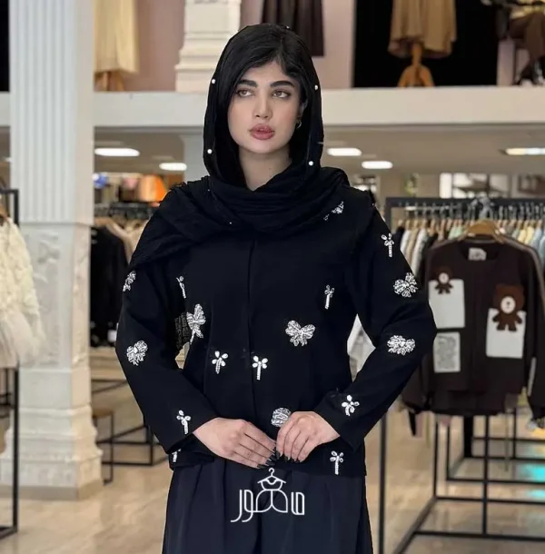 کت کوتاه کرپ پاپیون:32159